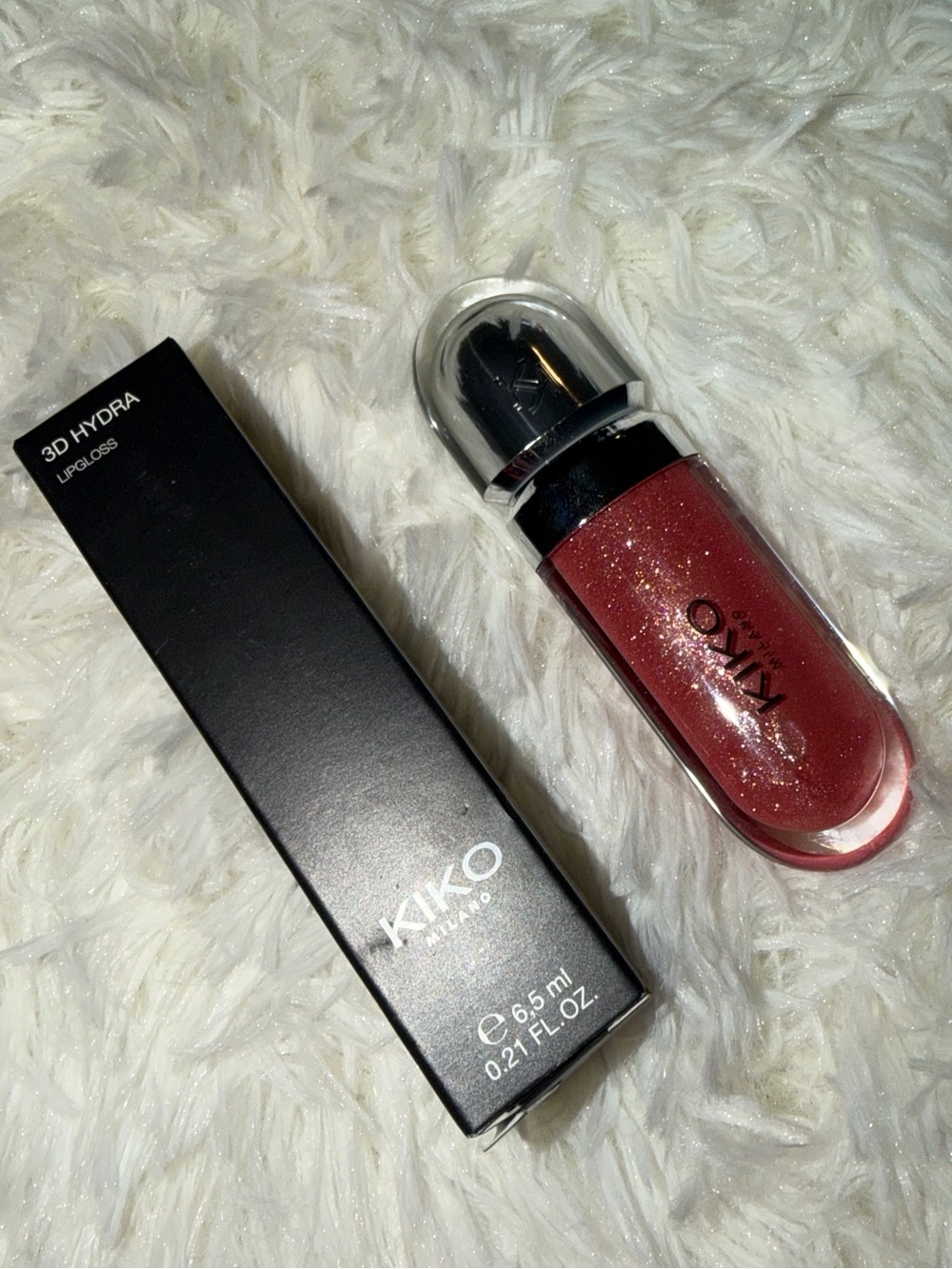 NWB KIKO Milano 3D Hydra Lip Gloss Pearly Mauve 17